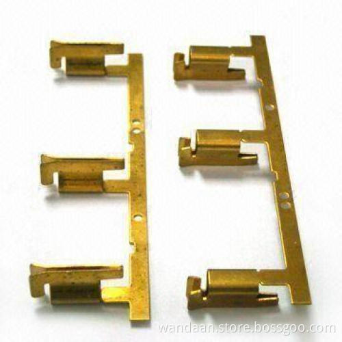 Metal Stamping Part, Made of Beryllium Copper, Used for Transferring Computer Data